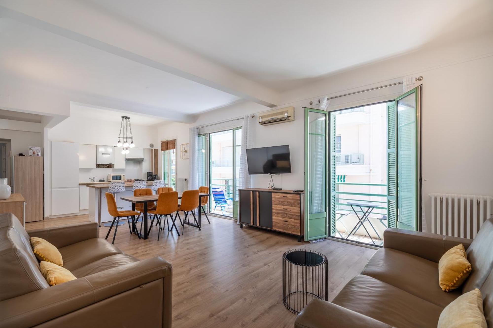 Louis Gallet Juan Les Pins 2 Min Des Plages - 6 Couchages 外观 照片
